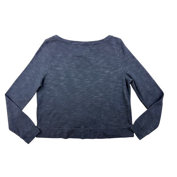 Victoria's Secret Sport Women Activewear Yoga Sweatshirt XS Black Glitter Logo - Picture 6 of 12